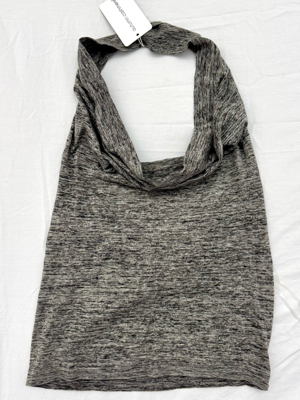 NWT Autumn Cashmere halter cowl neck